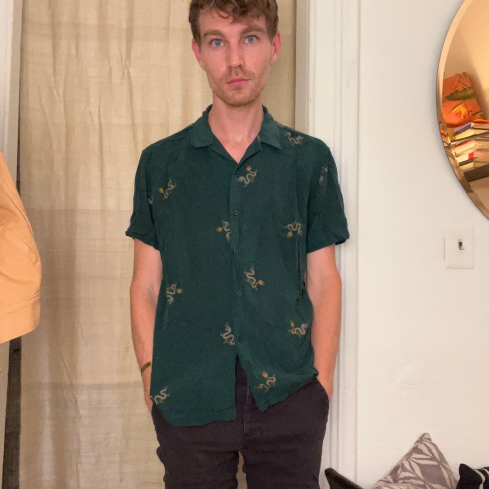 Green dragon shirt